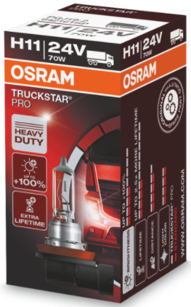 Osram H11 24V 70W TRUCKSTAR ® PRO (PGJ19-2)