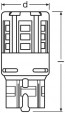 Osram T20 LED Oranje W21/5W (7715YE-02B)
