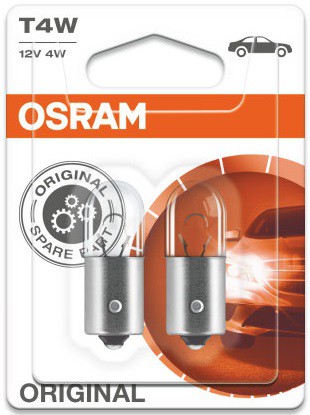 Osram BA9S T4W halogeen lamp (3893-02B)