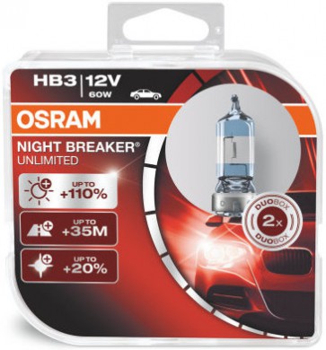 Osram Nightbreaker Unlimited HB3 (9005NBU-HCB)