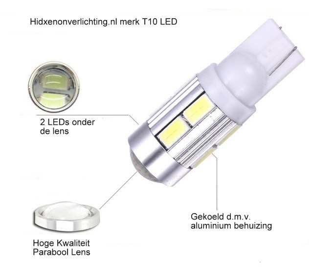 T10 Canbus LED  HID Xenon Verlichting