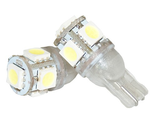 Pilot T10 / W5W 5-SMD LED Steekfitting | Dé online autolampen webshop