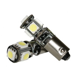 BAX9S 5-SMD CAN-BUS Bajonet LED