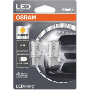 Osram T20 LED Oranje W21/5W (7715YE-02B)