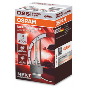 Osram Xenarc Night Breaker Laser D2S Xenon Lamp (66240XNL)