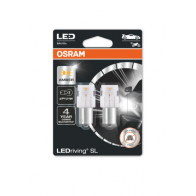 LED Retrofit Oranje BAU15s / P21W (7507YE-02B)-Oranje