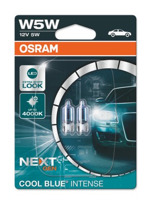 Osram Cool Blue Intense T10 / W5W 12V Halogeen