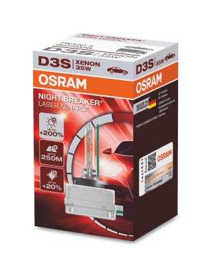 Osram Xenarc Night Breaker Laser D3S Xenon Lamp (66340XNL)